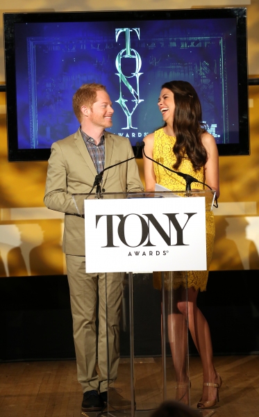 Photo Coverage: Jesse Tyler Ferguson and Sutton Foster Announce the 2013 Tony Nominations! Image