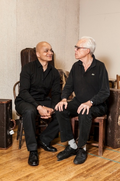 Photo Flash: John Guare, Omar Sangare and More Rehearse 3 KINDS OF EXILE at Atlantic Theater Image