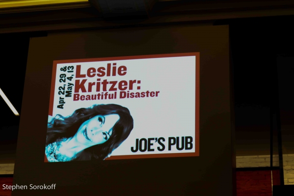Photo Coverage: Leslie Kritzer Brings BEAUTIFUL DISASTER to Joe's Pub Image