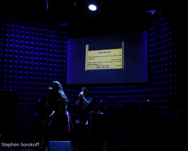 Photo Coverage: Leslie Kritzer Brings BEAUTIFUL DISASTER to Joe's Pub Image