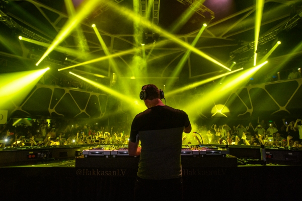 Photo Flash: Tiesto, Hilary Duff, Aziz Ansari and More Party at Hakkasan Las Vegas Image