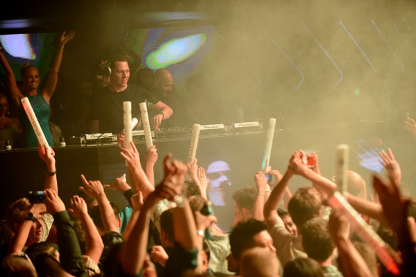 Photo Flash: Tiesto, Hilary Duff, Aziz Ansari and More Party at Hakkasan Las Vegas Image