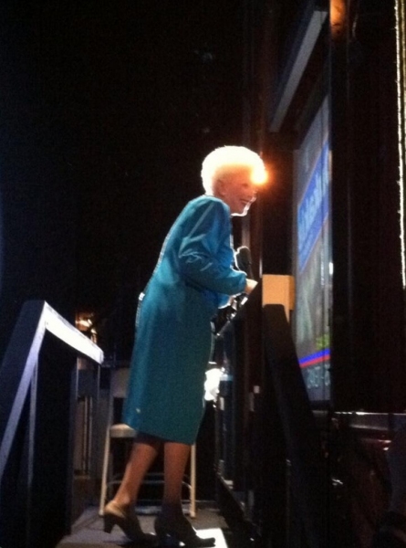 Photo Flash: Saturday Intermission Pics, May 4, Part 2 - Holland Taylor's First SIP from ANN, Christopher Lloyd and More! Image