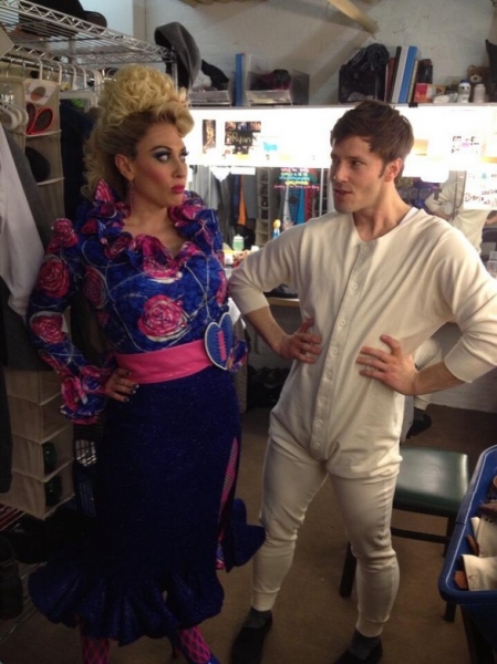 Photo Flash: Saturday Intermission Pics, May 4, Part 2 - Holland Taylor's First SIP from ANN, Christopher Lloyd and More! Image