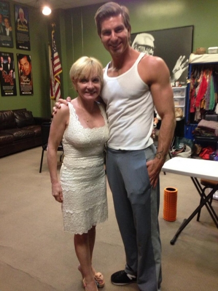 Photo Flash: Saturday Intermission Pics, May 4, Part 2 - Holland Taylor's First SIP from ANN, Christopher Lloyd and More! Image