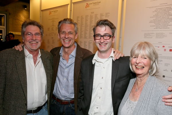 From left, CTG donor Miles Benickes, CTG Artistic Director Michael Ritchie, Director  Photo