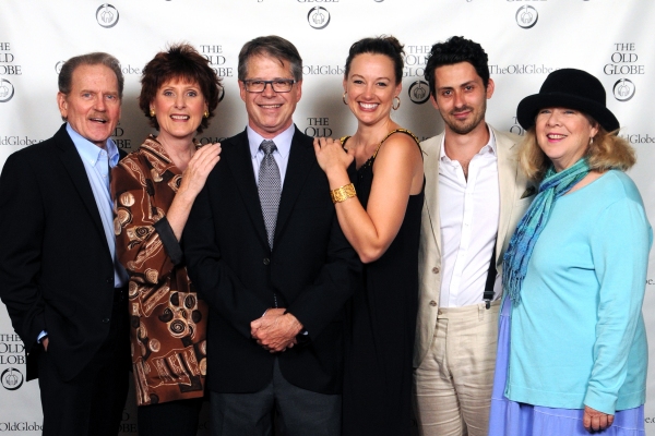 Director Richard Seer (third from left) and cast members (from left) Robert Foxworth, Photo