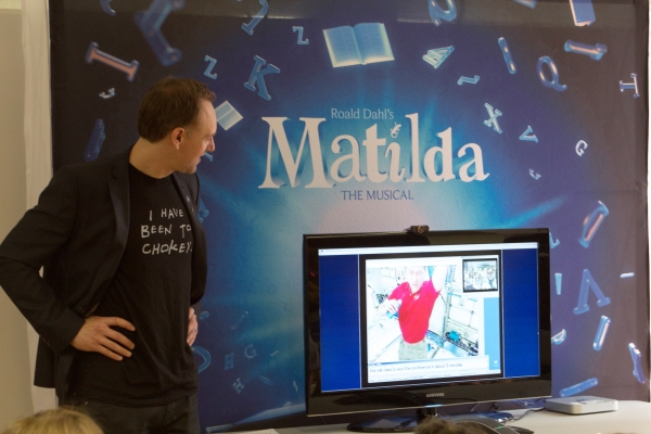 Photo Coverage: NASA Helps MATILDA Cast Chat with Astronauts in Space! Image