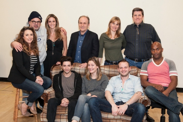 Seated: Talia Balsam, John Magaro, Zoe Perry, Luke Robertson and Andrew Stewart-Jones Photo