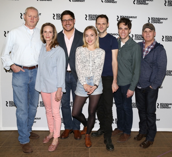 David Morse, Lisa Emery, Rich Sommer, Sarah Goldberg, Christopher Denham, Playwright  Photo