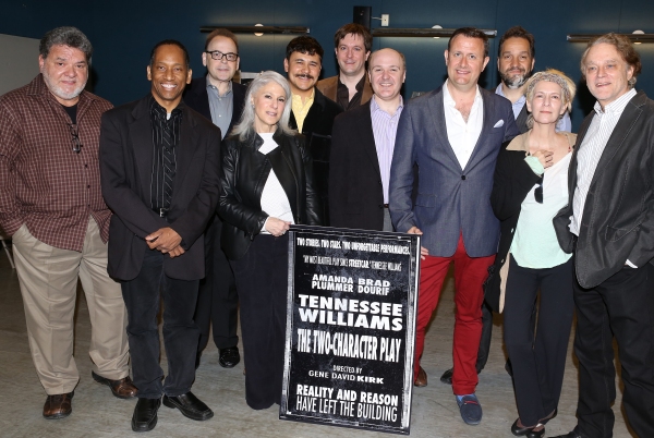 Director Gene David Kirk, Amanda Plummer & Brad Dourif with the Producing Team  Photo