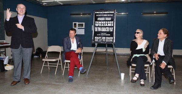 Producer Robert Driemeyer, Director Gene David Kirk, Amanda Plummer, Brad Dourif  Photo