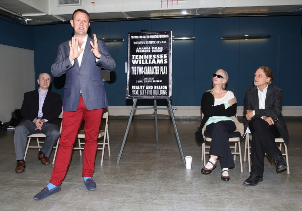 Photo Coverage: Amanda Plummer & THE TWO CHARACTER PLAY Cast Meet the Press Image