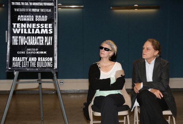 Photo Coverage: Amanda Plummer & THE TWO CHARACTER PLAY Cast Meet the Press Image
