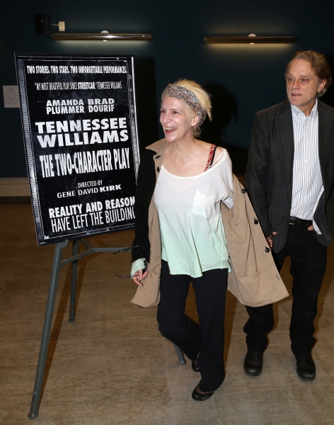 Photo Coverage: Amanda Plummer & THE TWO CHARACTER PLAY Cast Meet the Press Image