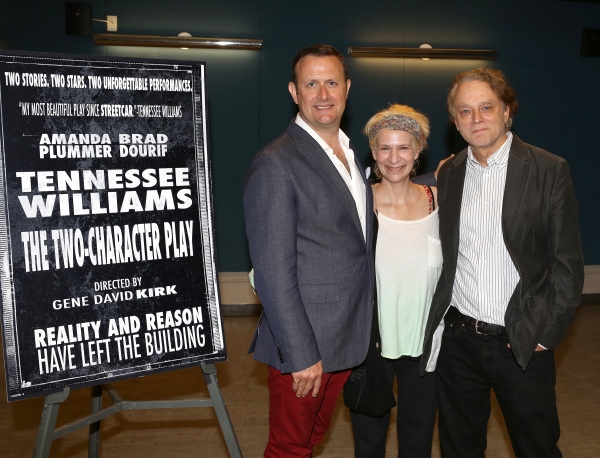 Director Gene David Kirk, Amanda Plummer, Brad Dourif  Photo