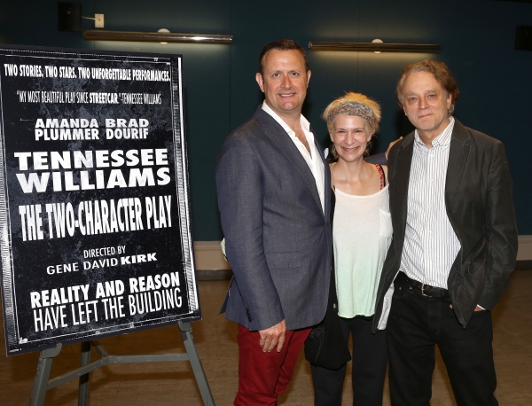 Photo Coverage: Amanda Plummer & THE TWO CHARACTER PLAY Cast Meet the Press Image