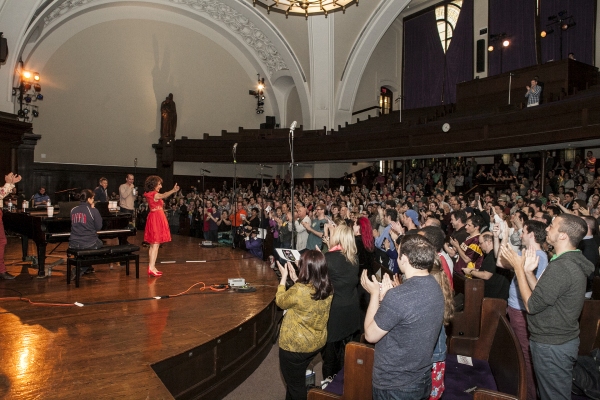 Photo Coverage: Andrea Martin Records 'No Time At All' with 800 PIPPIN Fans! Image