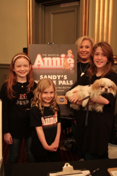 Photo Flash: ANNIE Celebrates the Launch of Sandy's Rescue Pals Image