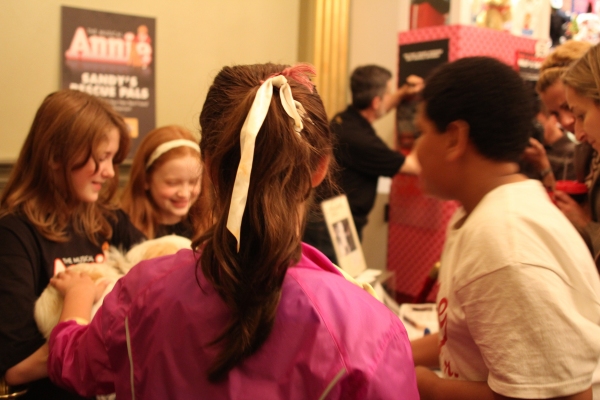 Photo Flash: ANNIE Celebrates the Launch of Sandy's Rescue Pals Image