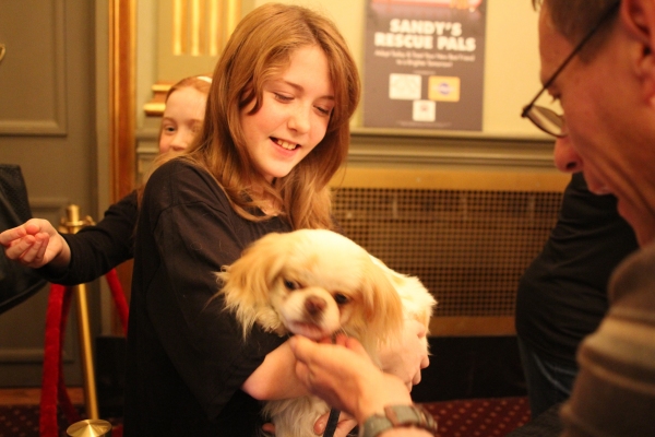 Photo Flash: ANNIE Celebrates the Launch of Sandy's Rescue Pals Image