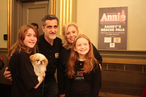 Photo Flash: ANNIE Celebrates the Launch of Sandy's Rescue Pals Image