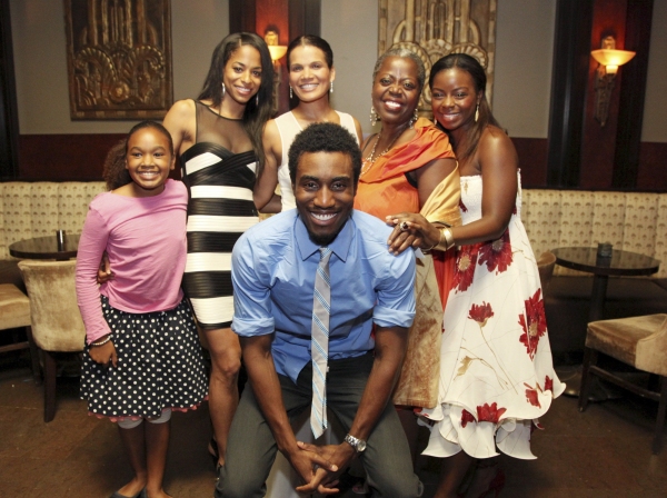 Cast members Gabriel Brown, Skye Barrett, Vivian Nixon, January LaVoy, Lillias White  Photo