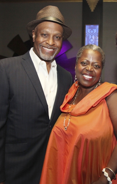 James Pickens, Jr. and cast member Lillias White Photo