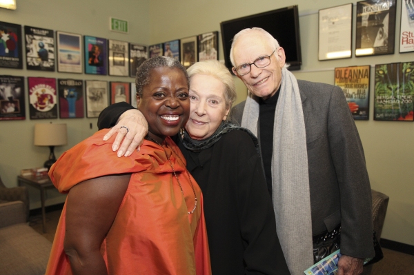 Lillias White, Marilyn Bergman and Alan Bergman Photo