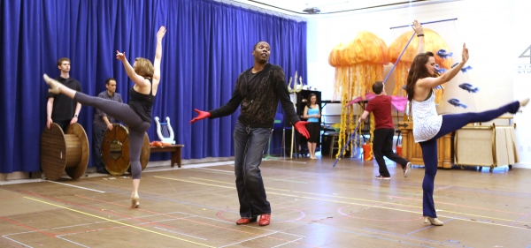 Photo Coverage: Jessica Grove, Nick Adams, Alan Mingo, Jr. and More Give Sneak Peek of THE LITTLE MERMAID! Image