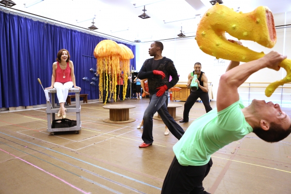 Photo Coverage: Jessica Grove, Nick Adams, Alan Mingo, Jr. and More Give Sneak Peek of THE LITTLE MERMAID! Image