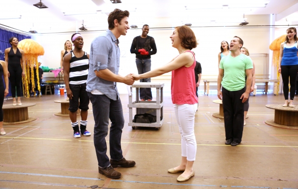 Photo Coverage: Jessica Grove, Nick Adams, Alan Mingo, Jr. and More Give Sneak Peek of THE LITTLE MERMAID! Image