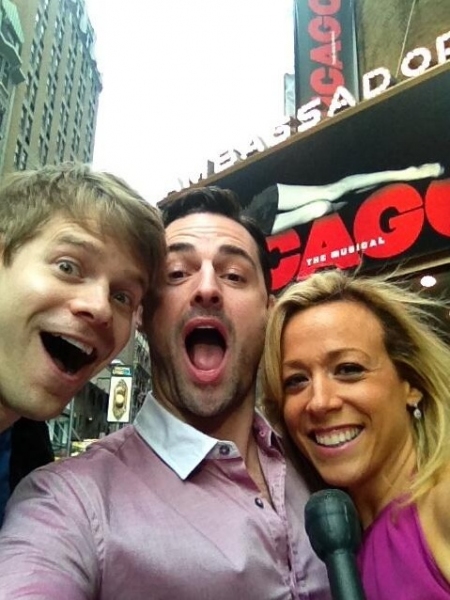 Photo Flash: Saturday Intermission Pics, May 11 - Mother's Day Edition with KINKY BOOTS, CHICAGO, NEWSIES and More!  Image