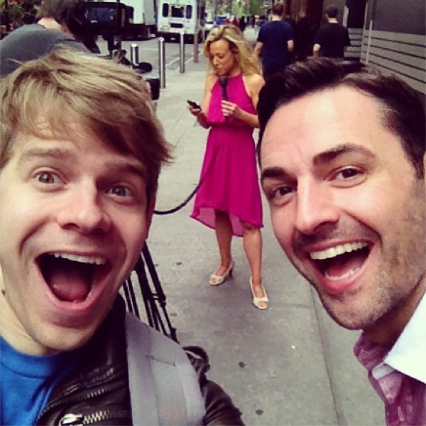 Photo Flash: Saturday Intermission Pics, May 11 - Mother's Day Edition with KINKY BOOTS, CHICAGO, NEWSIES and More!  Image