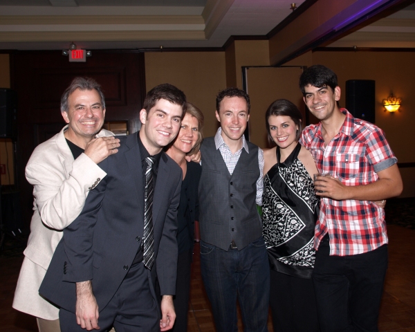 Jordan Lamoureux, Julie Lamoureux, Allen Everman, Kristen Lamoureux, and Musical Director David Lamoureux at 