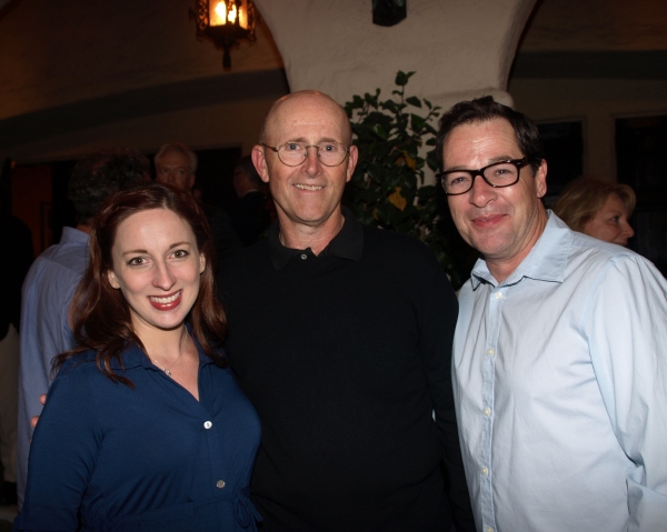 Vanessa Claire Stewart, Playwright Dan Duling, and French Stewart Photo