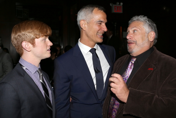 Jerry Mitchell with Boyfriend & Harvey Fierstein  Photo