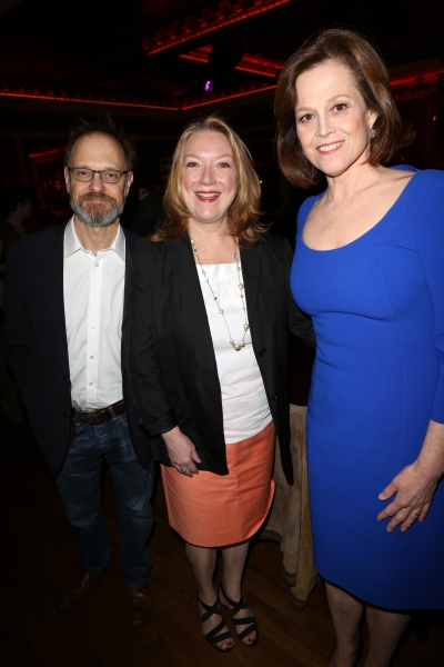 David Hyde Pierce, Kristine Nielsen,, Sigourney Weaver  Photo