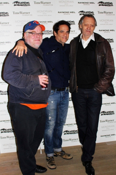 Photo Flash: Philip Seymour Hoffman and More at A FAMILY FOR ALL OCCASIONS Opening Night Image