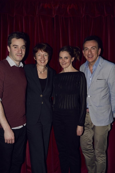 James Graham, Dawn Airey, Louise Brealey and Paul Roseby Photo