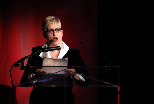 Exclusive Photo Coverage: Harvey Fierstein, Cyndi Lauper and More Present the 'Mr. Abbott' Award to Jerry Mitchell! Image