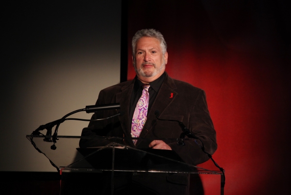 Exclusive Photo Coverage: Harvey Fierstein, Cyndi Lauper and More Present the 'Mr. Abbott' Award to Jerry Mitchell! Image