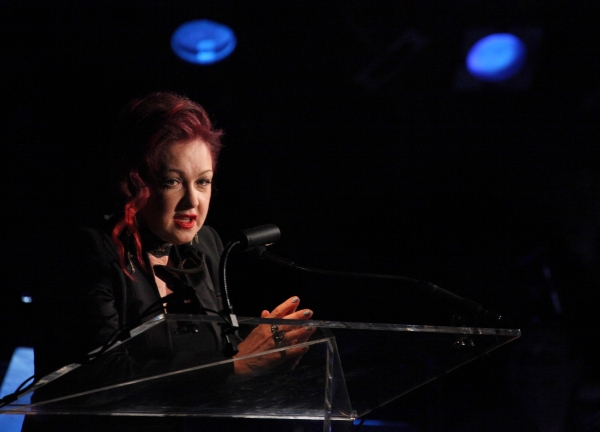 Exclusive Photo Coverage: Harvey Fierstein, Cyndi Lauper and More Present the 'Mr. Abbott' Award to Jerry Mitchell! Image