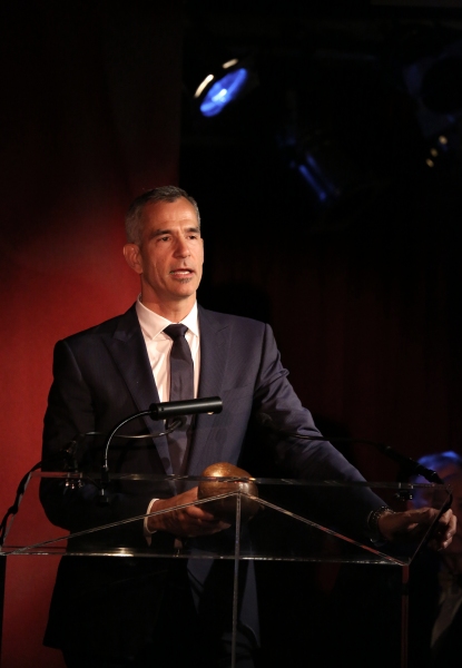 Exclusive Photo Coverage: Harvey Fierstein, Cyndi Lauper and More Present the 'Mr. Abbott' Award to Jerry Mitchell! Image