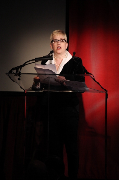 Exclusive Photo Coverage: Harvey Fierstein, Cyndi Lauper and More Present the 'Mr. Abbott' Award to Jerry Mitchell! Image