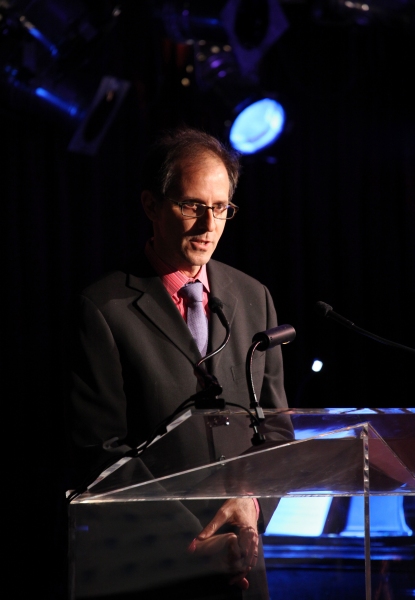 Exclusive Photo Coverage: Harvey Fierstein, Cyndi Lauper and More Present the 'Mr. Abbott' Award to Jerry Mitchell! Image