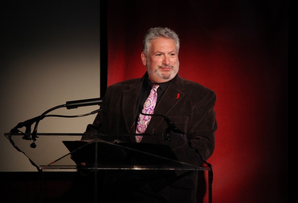 Exclusive Photo Coverage: Harvey Fierstein, Cyndi Lauper and More Present the 'Mr. Abbott' Award to Jerry Mitchell! Image