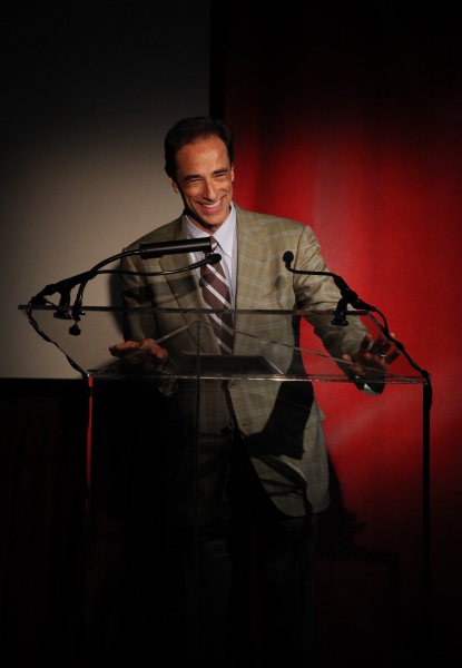 Exclusive Photo Coverage: Harvey Fierstein, Cyndi Lauper and More Present the 'Mr. Abbott' Award to Jerry Mitchell! Image