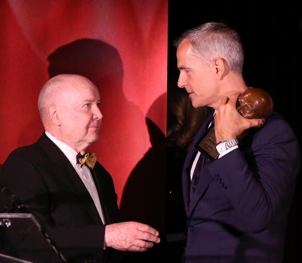 Exclusive Photo Coverage: Harvey Fierstein, Cyndi Lauper and More Present the 'Mr. Abbott' Award to Jerry Mitchell! Image