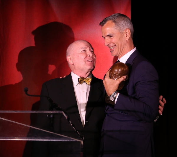 Exclusive Photo Coverage: Harvey Fierstein, Cyndi Lauper and More Present the 'Mr. Abbott' Award to Jerry Mitchell! Image